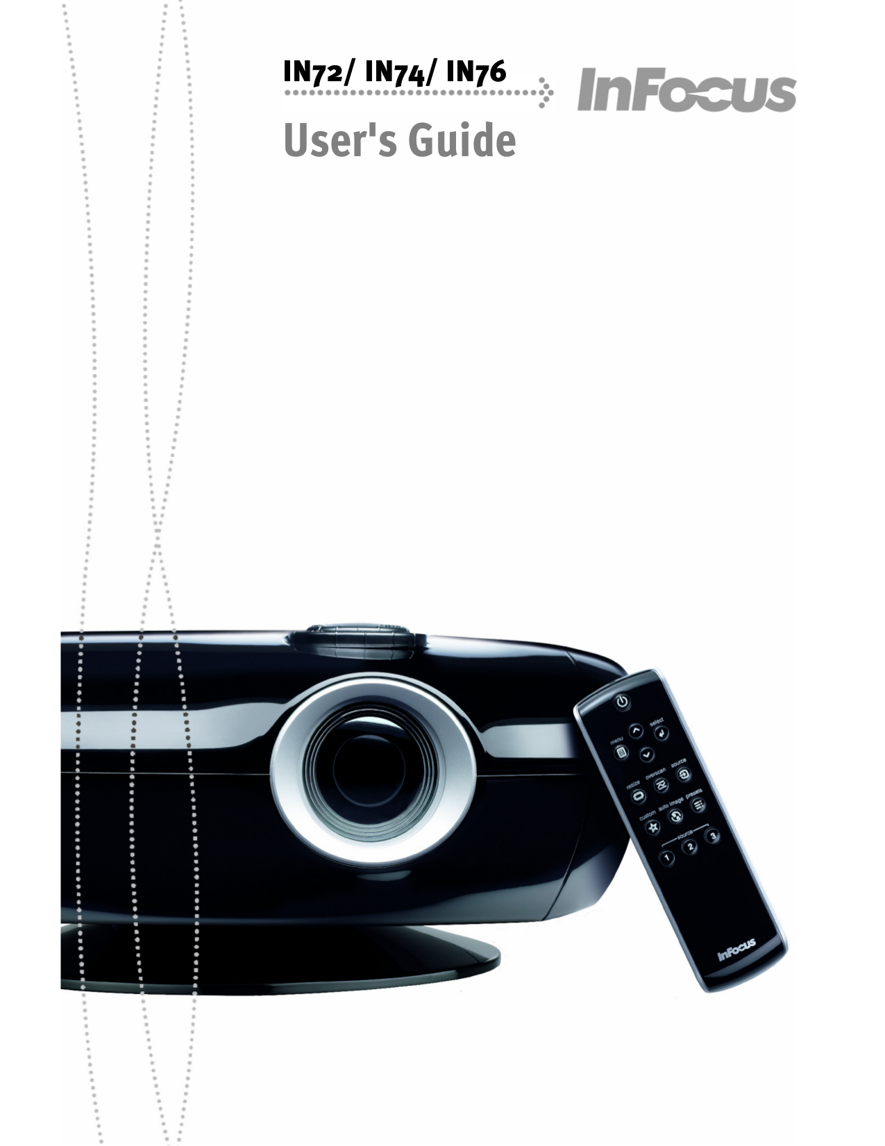 PDF manual for InFocus Projector IN76