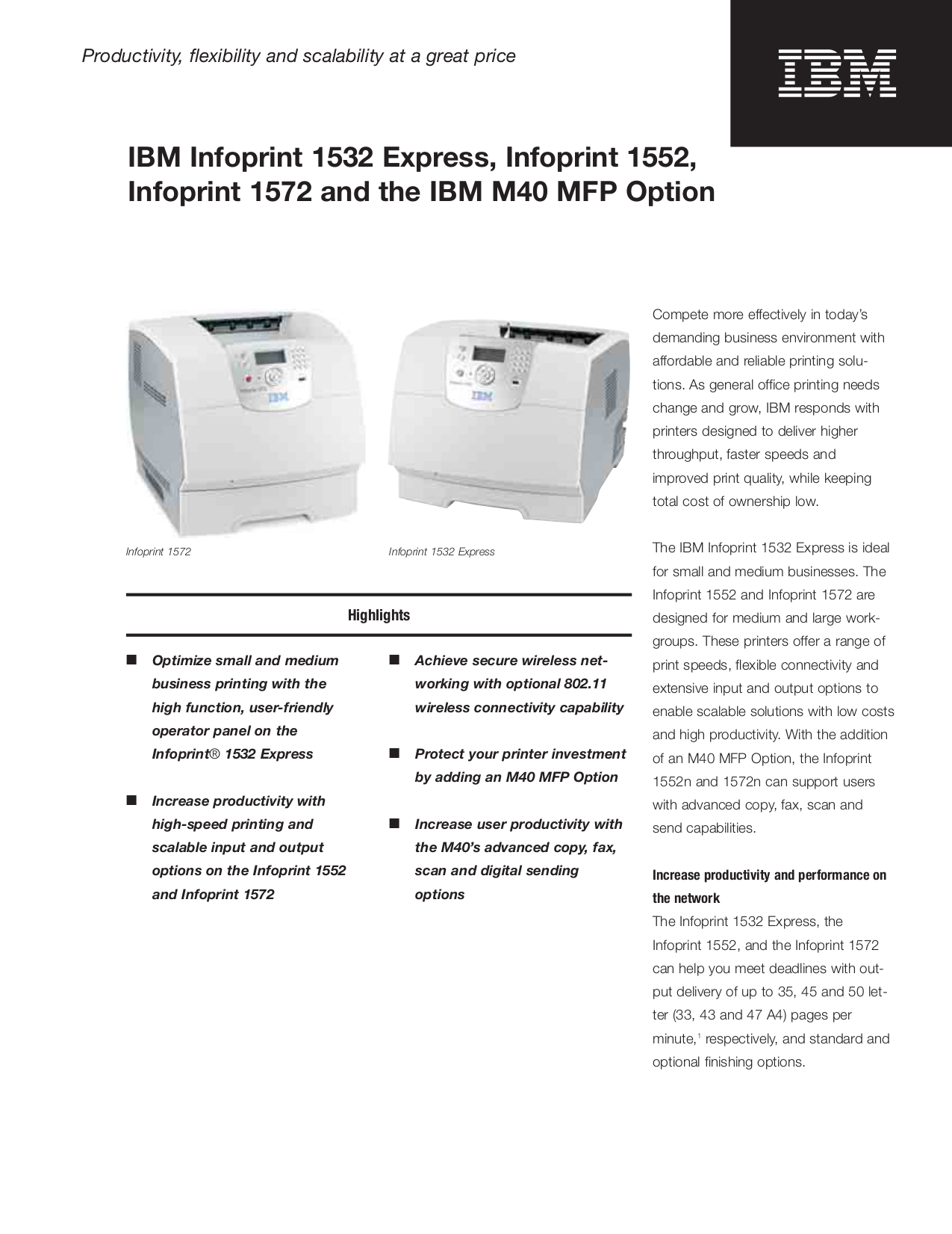 Ibm Infoprint 1567 Manual