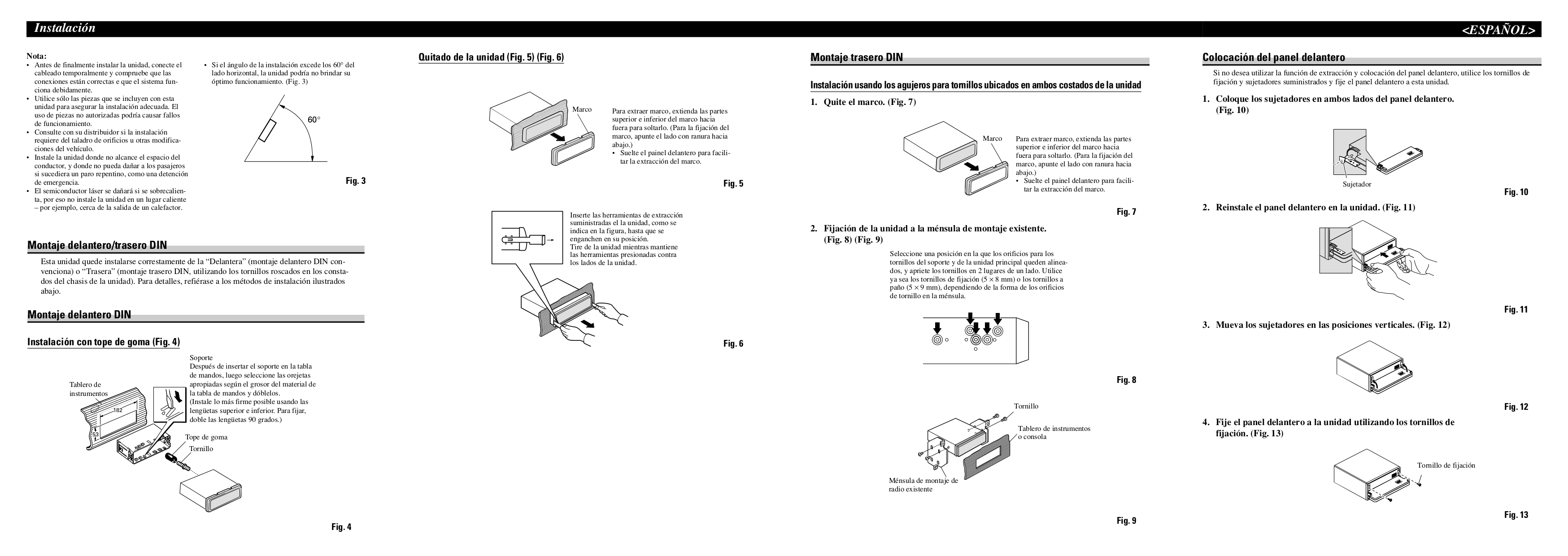 PDF manual for Pioneer Car Receiver DEH-P4700MP