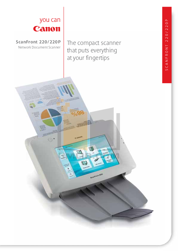 pdf for Canon Scanner ScanFront 220P manual