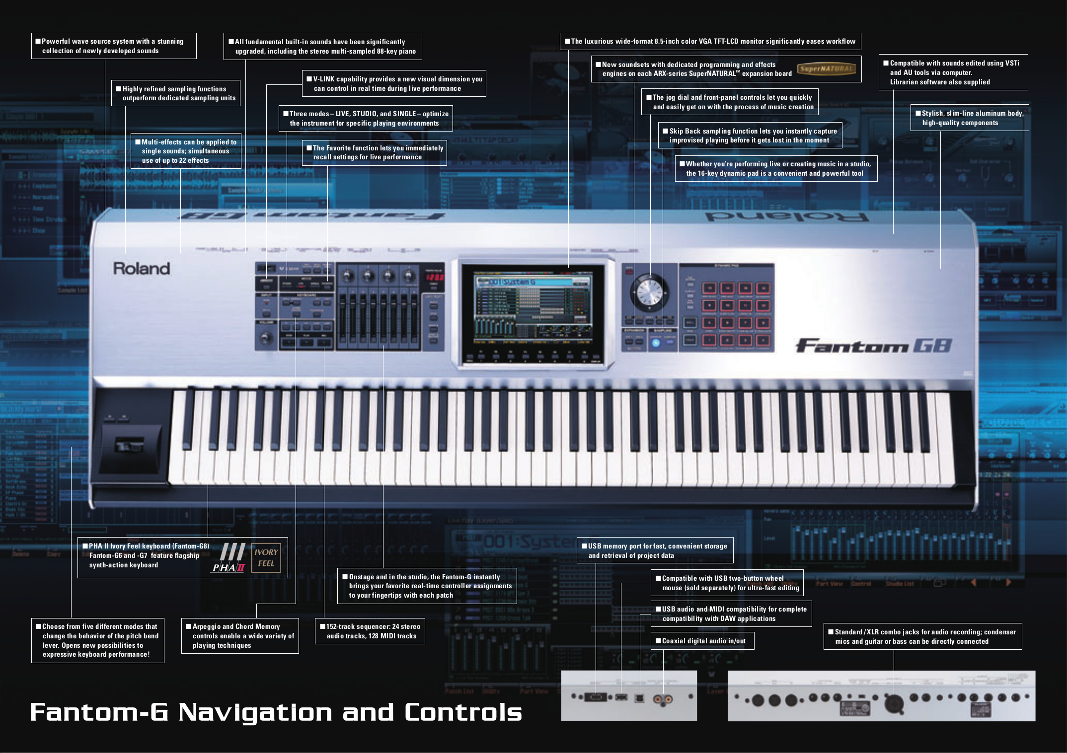 Pdf Manual For Roland Music Keyboard Fantom G8