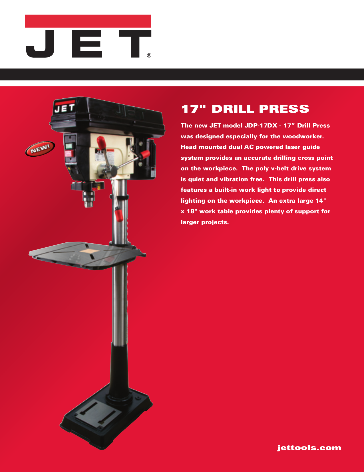 Download free pdf for Jet JDP17DX Drill Press Other manual