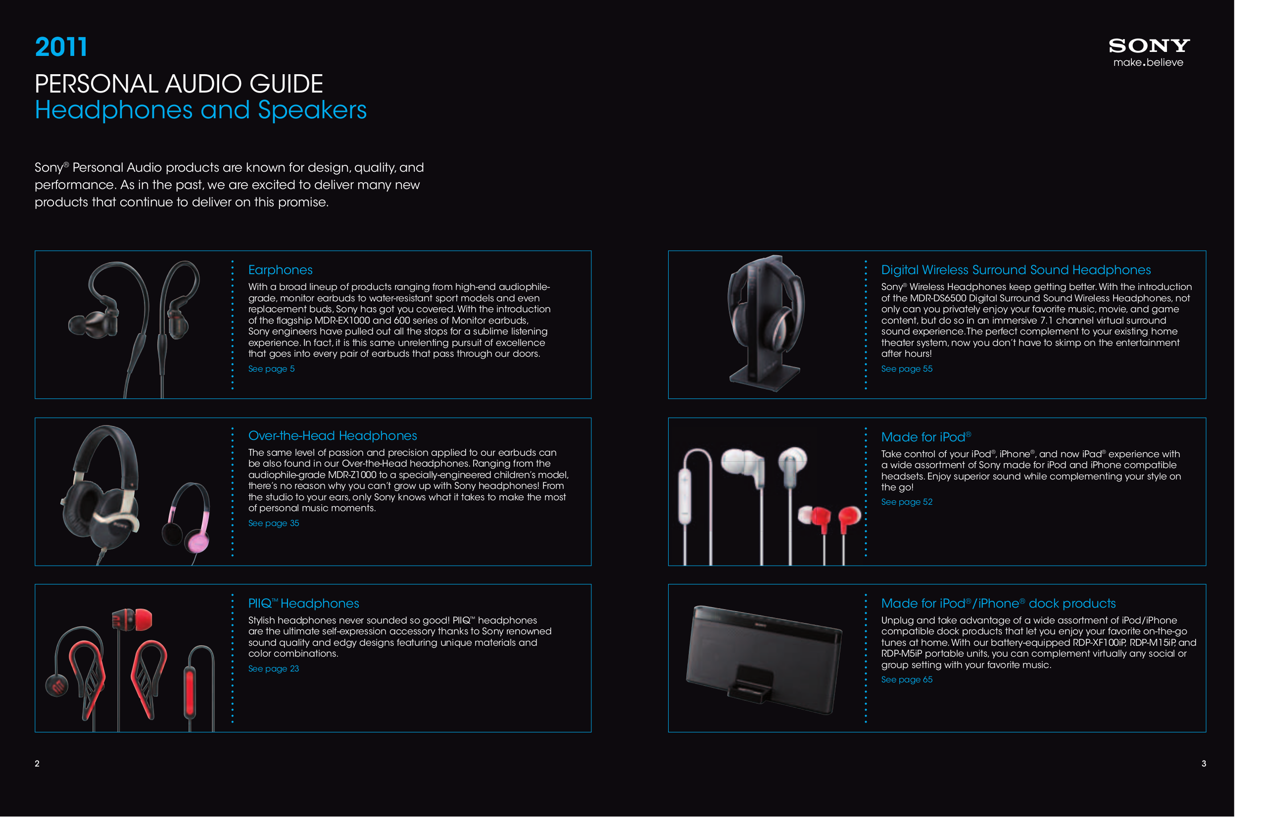 PDF manual for Sony Headphone MDRAS50G