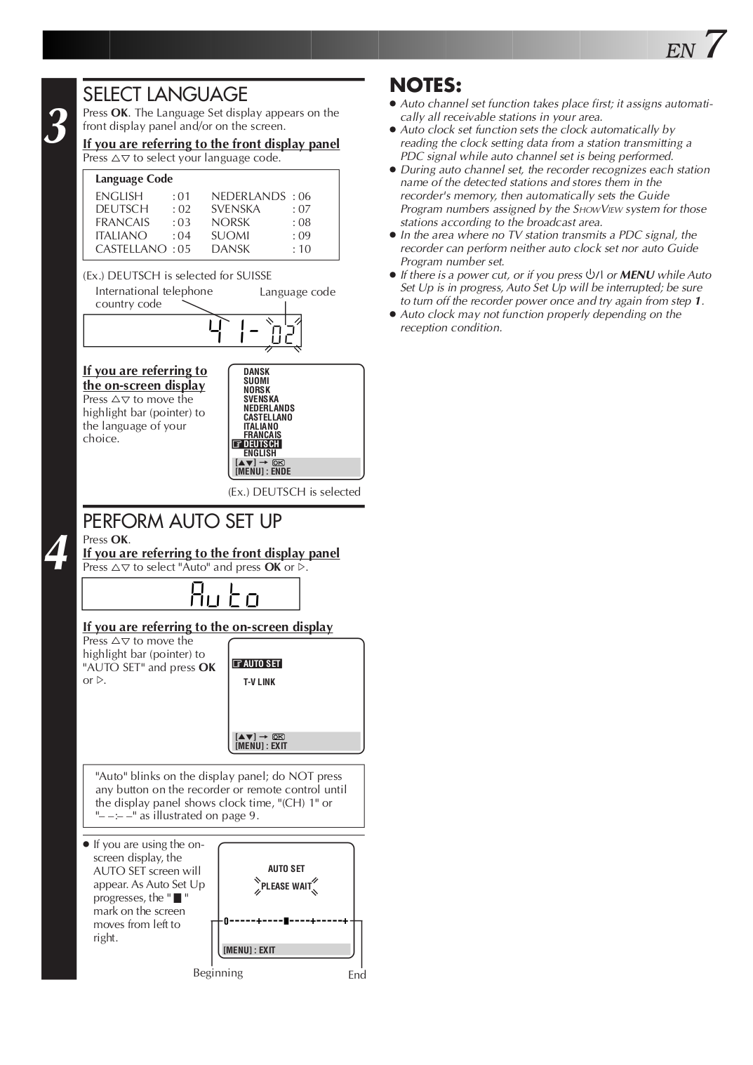 PDF manual for JVC VCR HM-DR10000EU