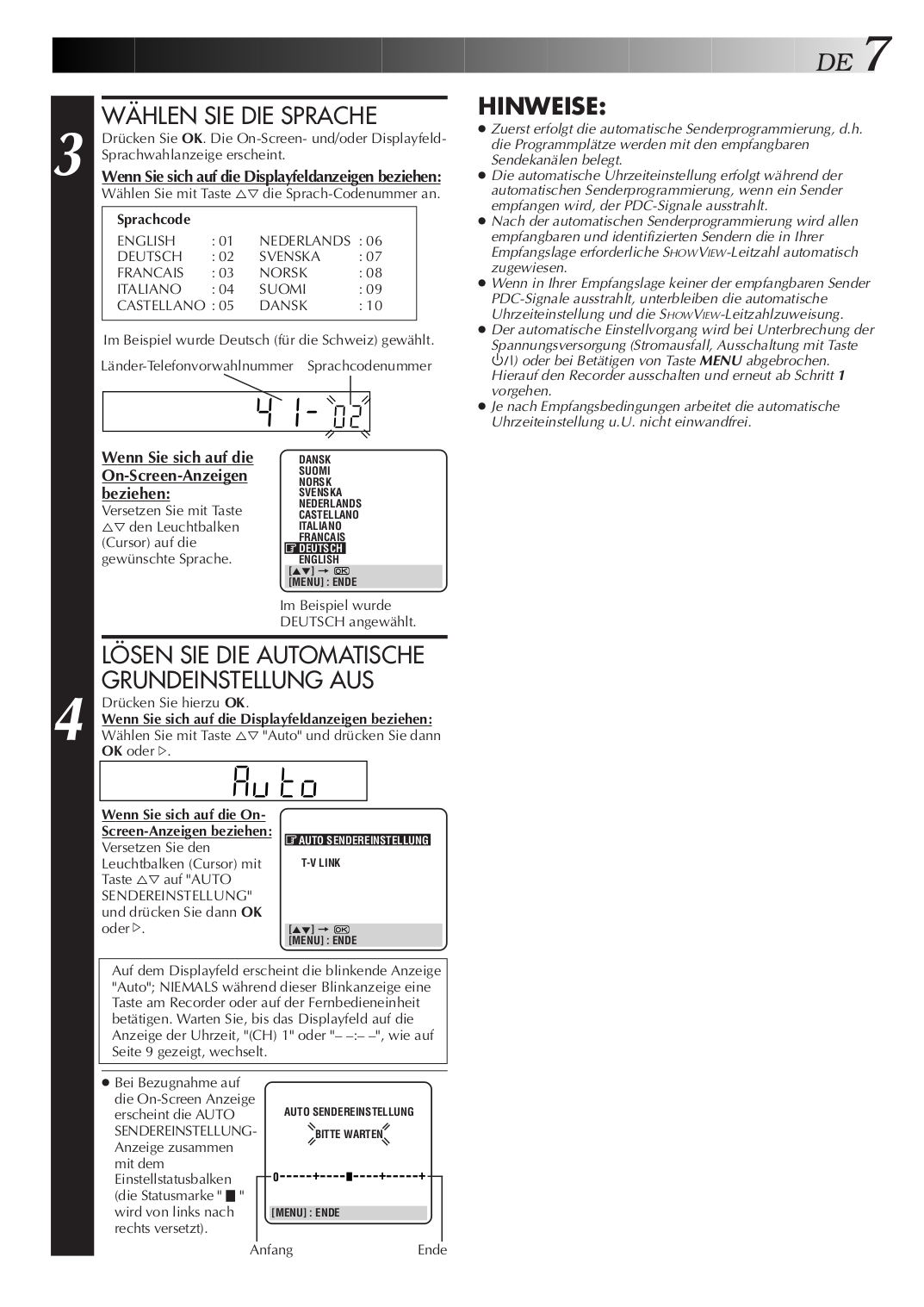 PDF manual for JVC VCR HM-DR10000EU