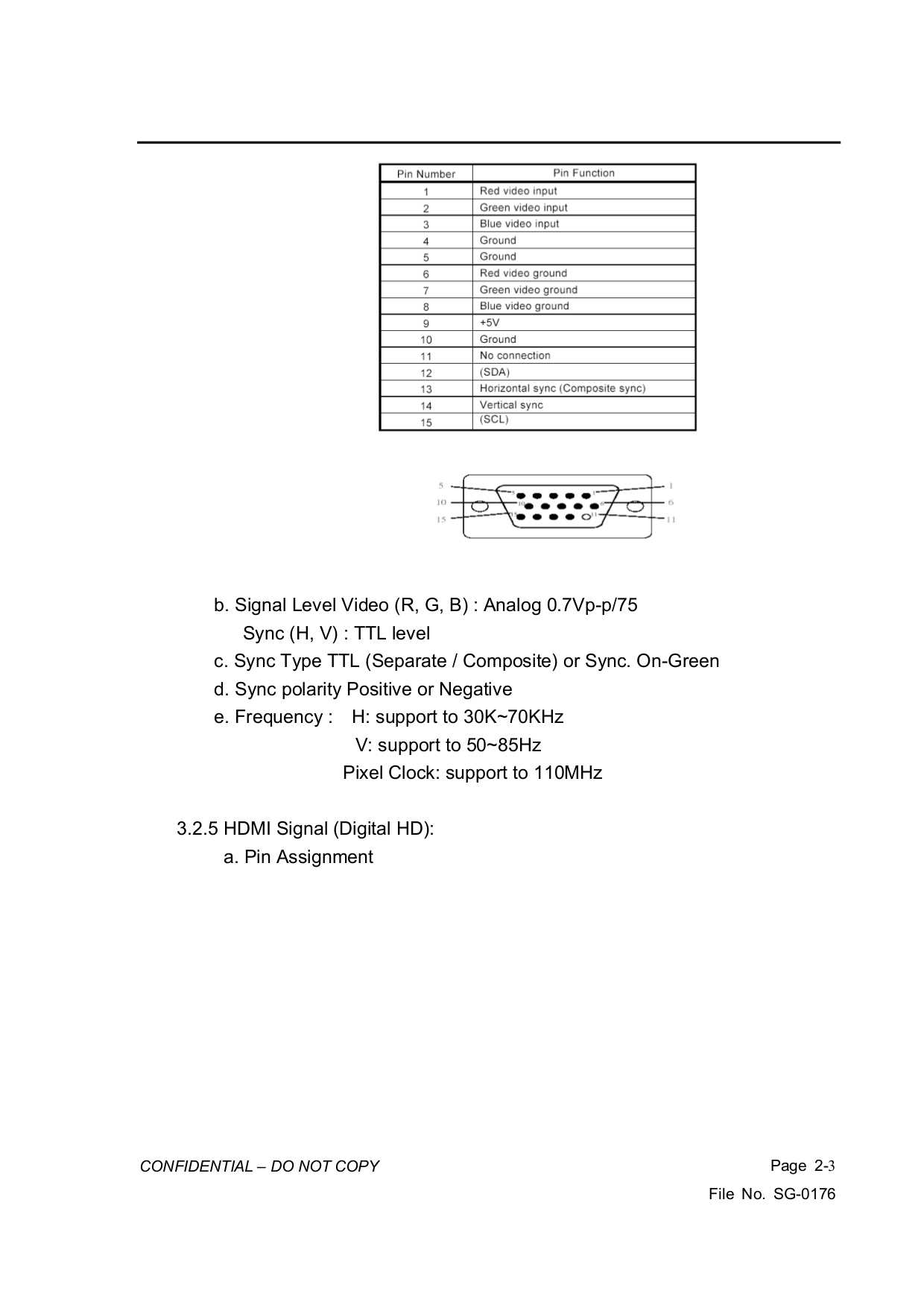 PDF manual for Vizio TV VA370M