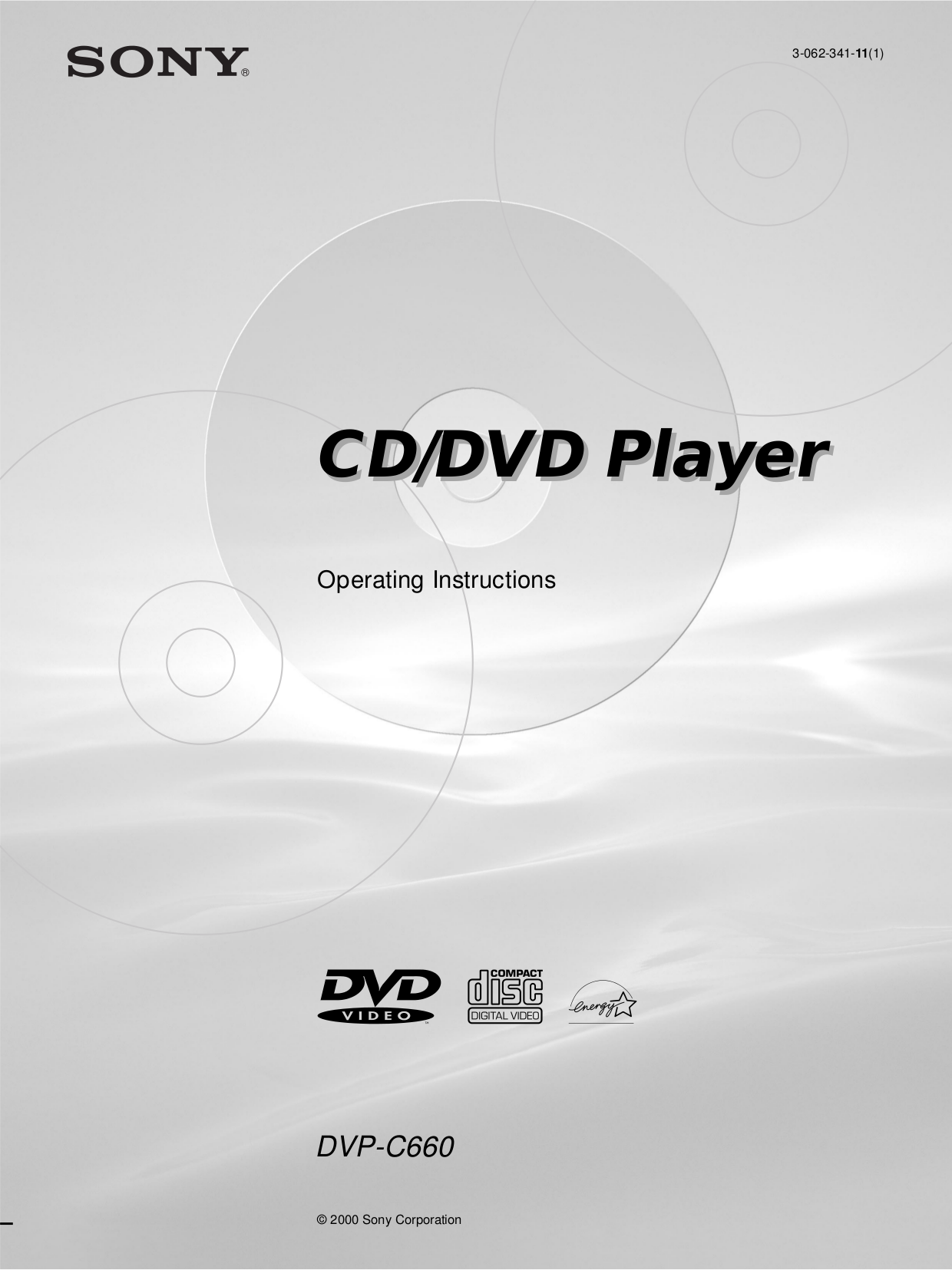 Download free pdf for Sony DVPC660 DVD Players manual