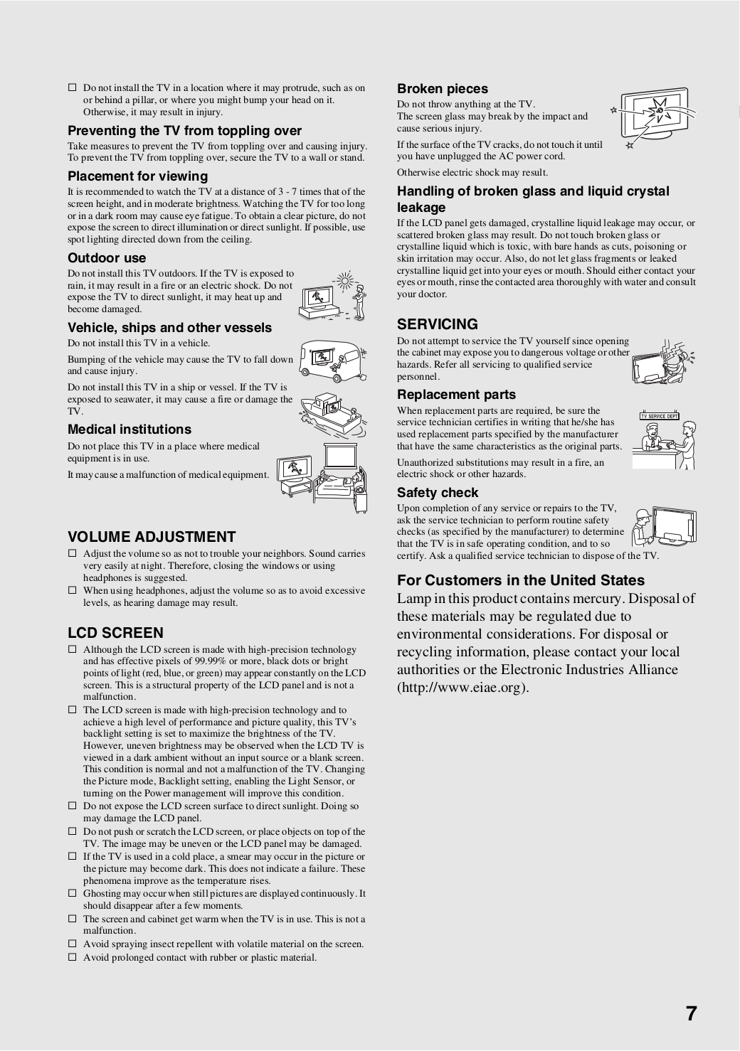 PDF manual for Sony TV BRAVIA KDL40V3000