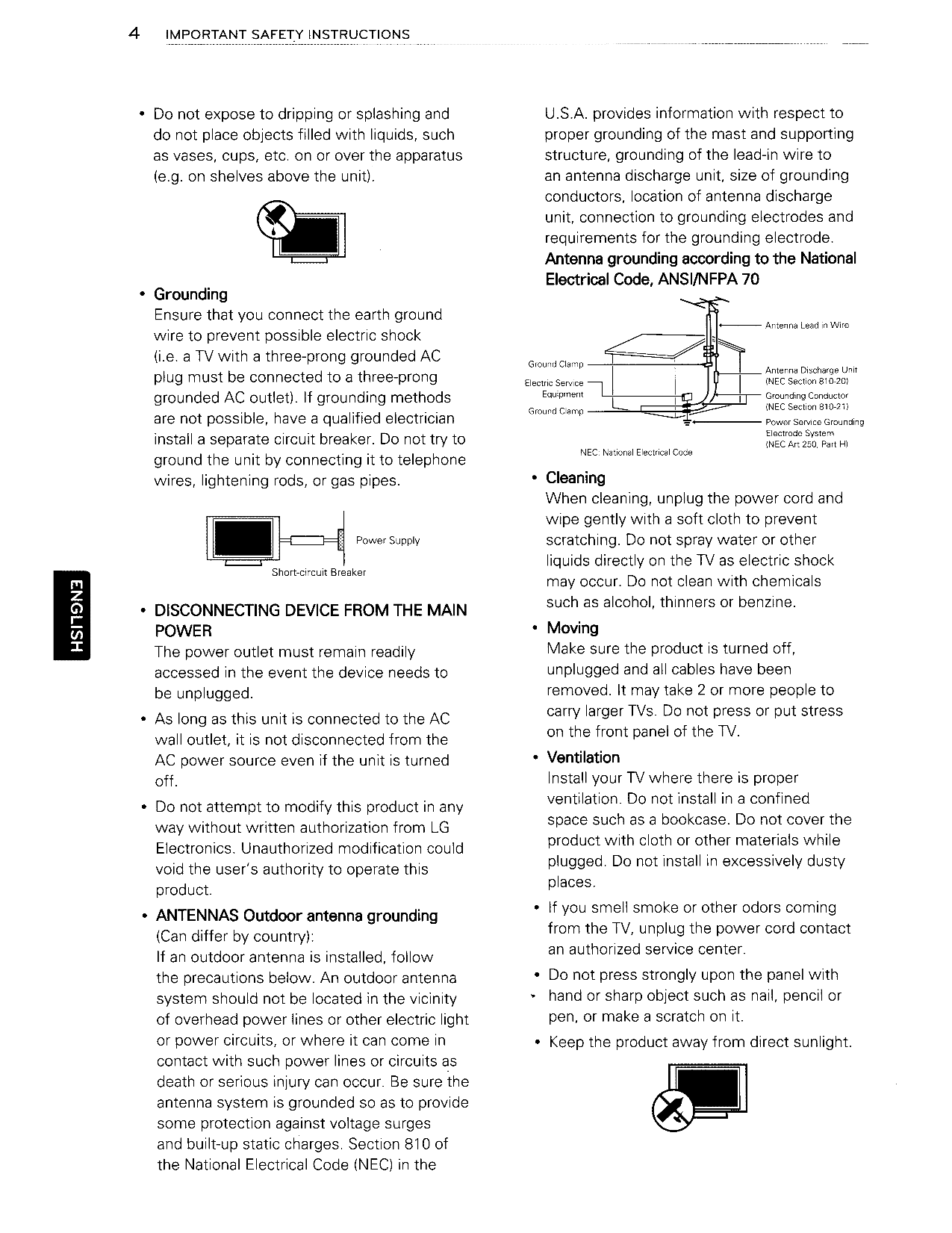 PDF manual for LG TV 32LK330