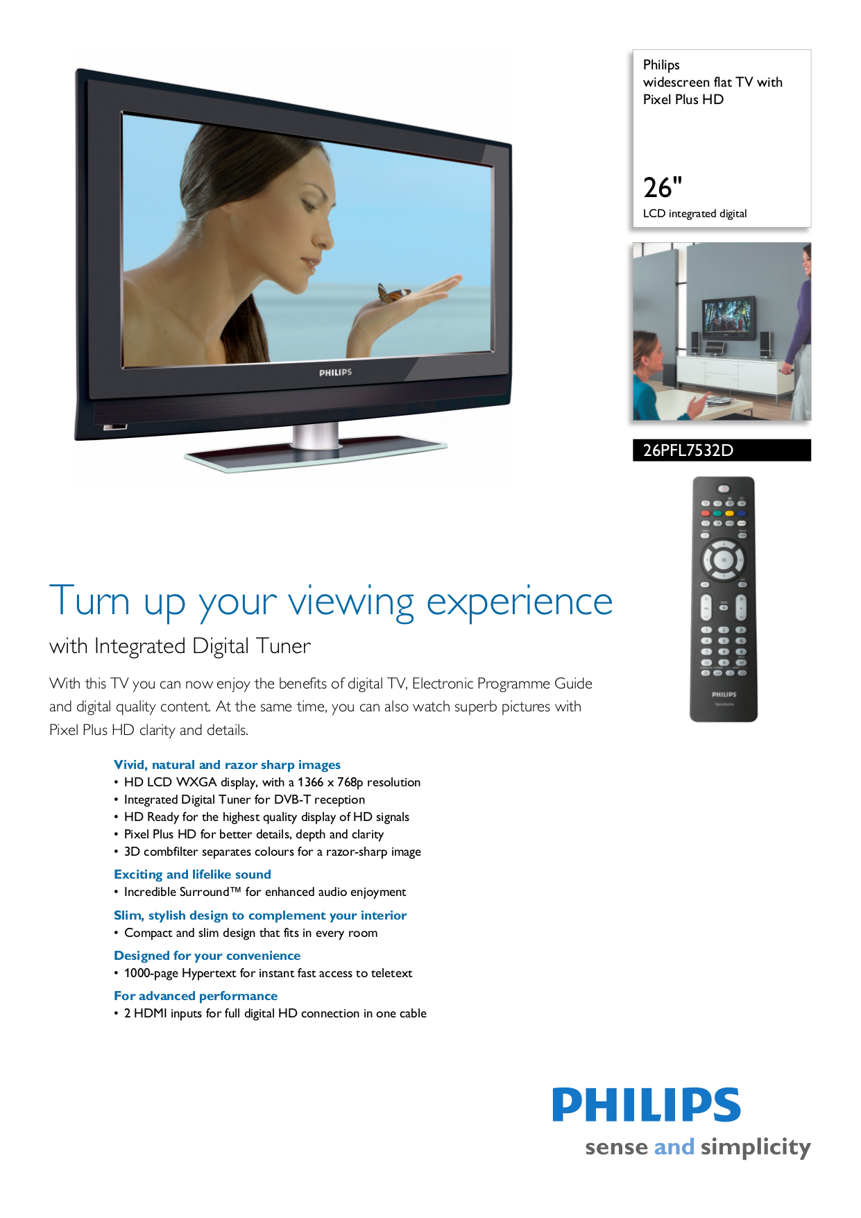 Sostitutivo Telecoando Philips per Philips sart TV copatibile con