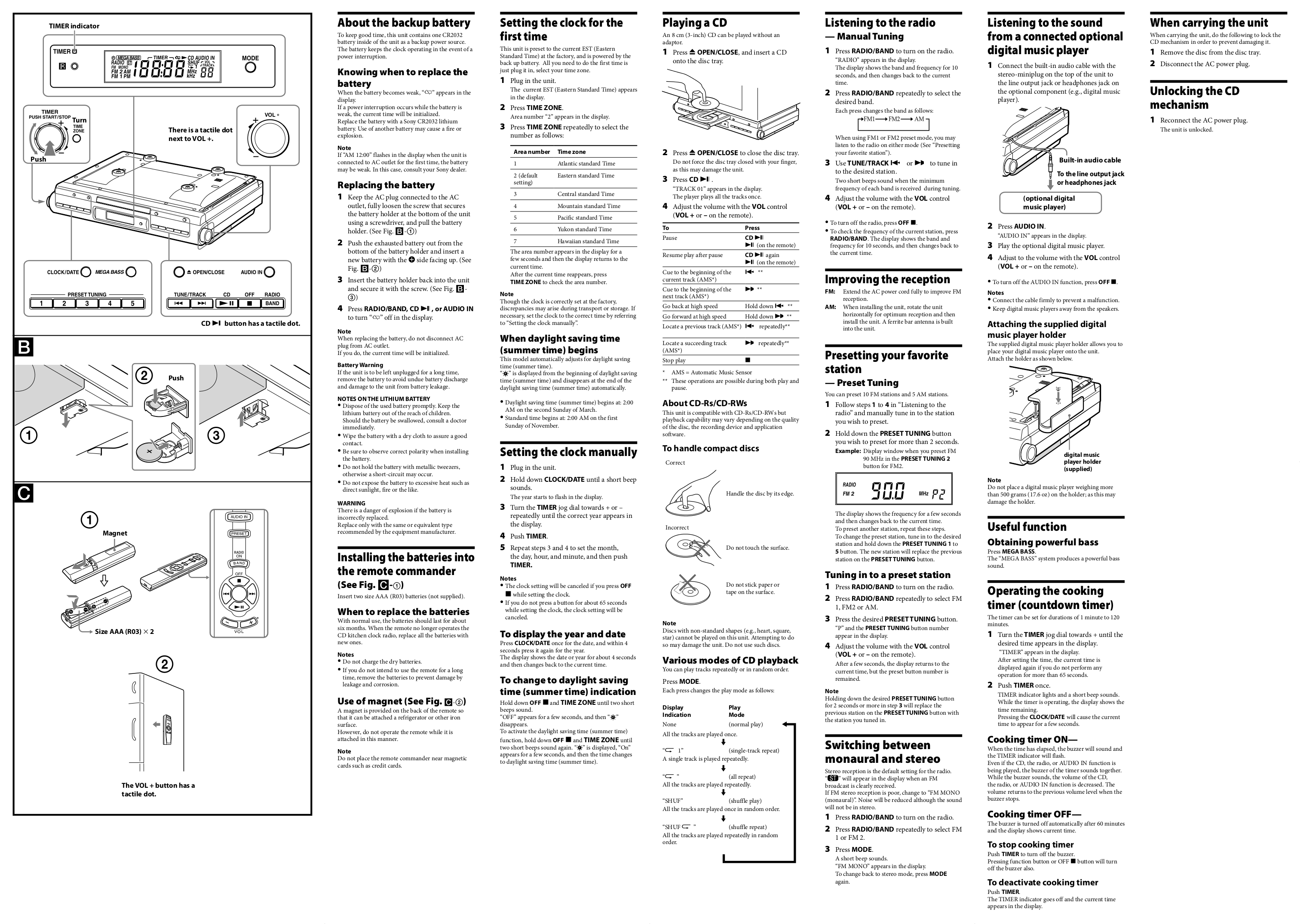 pdf-manual-for-sony-clock-radio-icf-cdk50