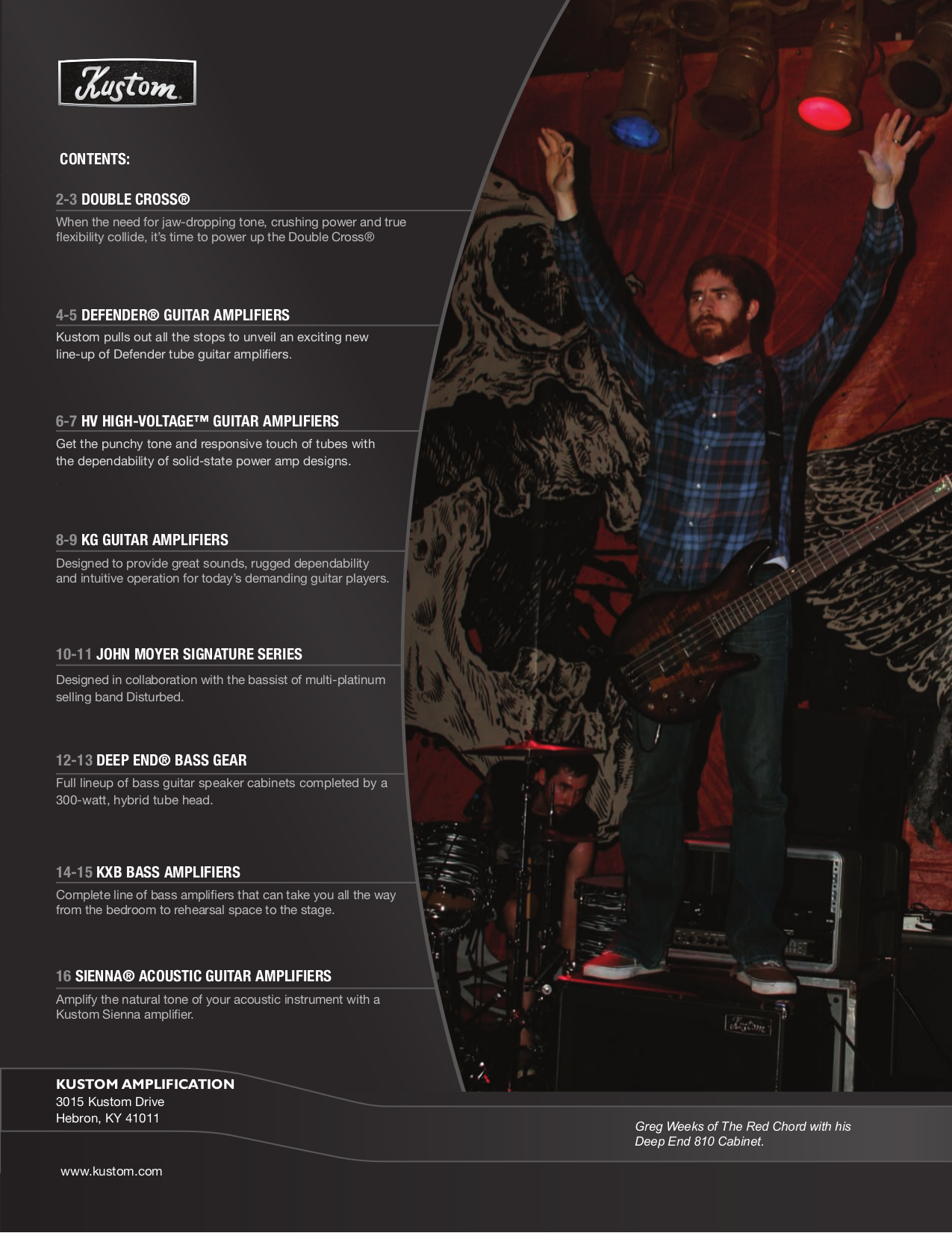 PDF manual for Kustom Amp Tube 12A