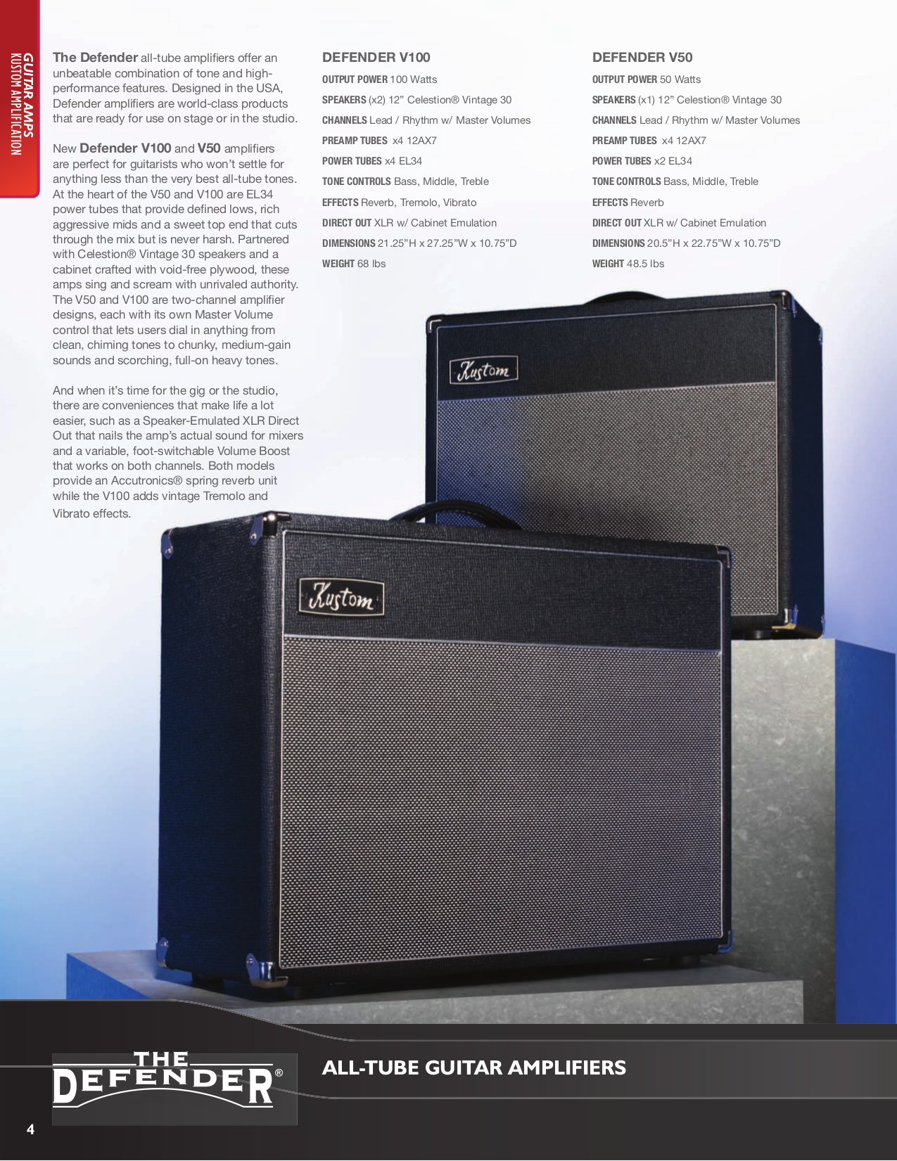 PDF manual for Kustom Amp Tube 12A