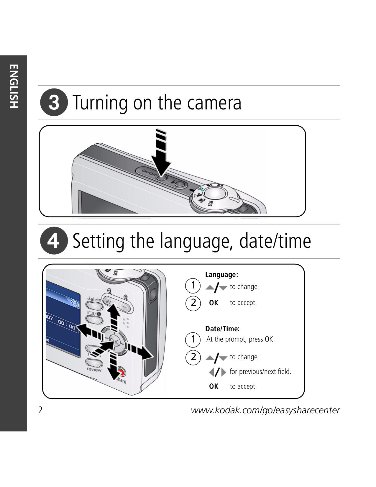 PDF manual for Kodak Digital Camera EasyShare C813