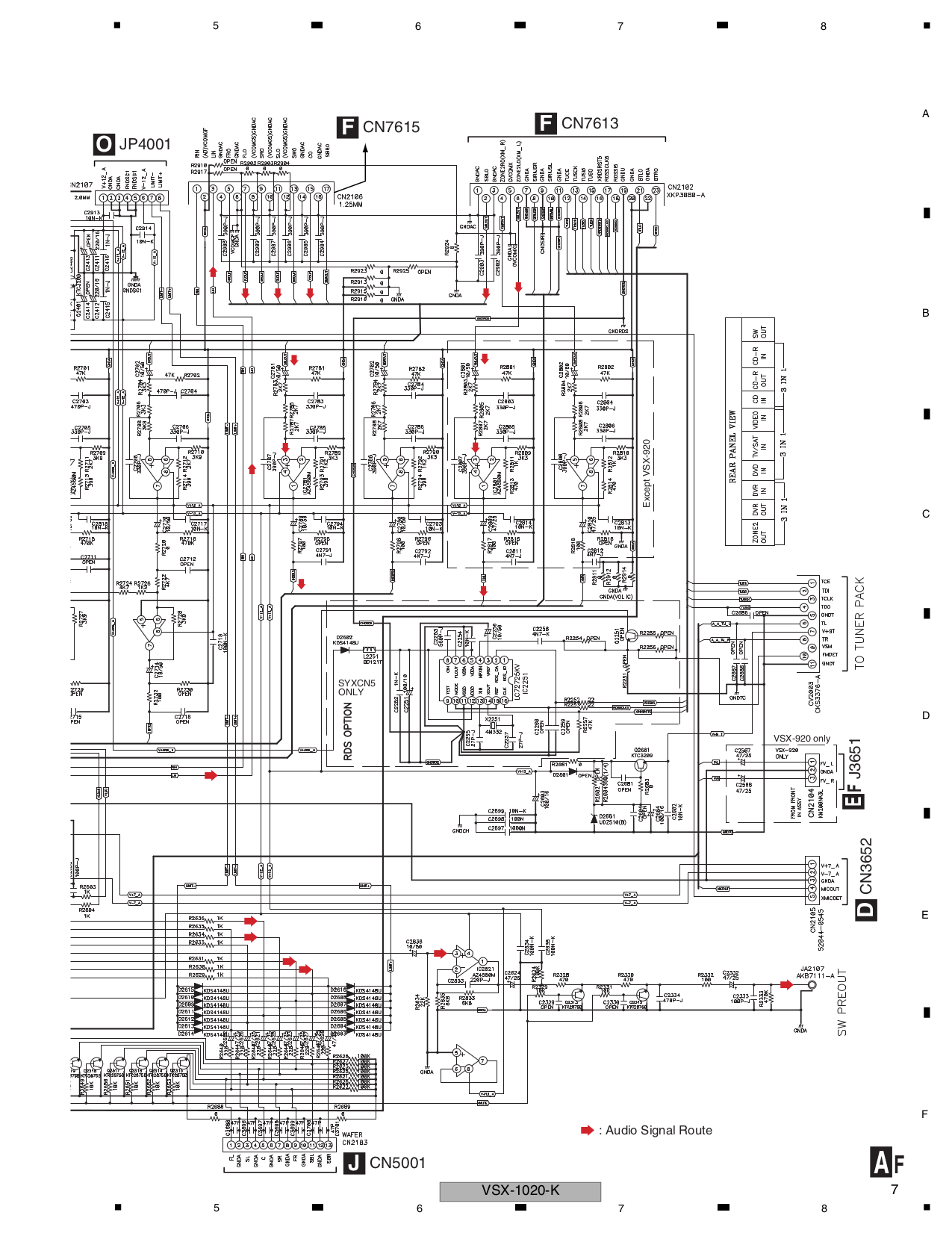 Pioneer vsx 420 k схема