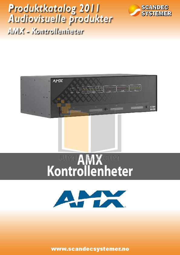 Download free pdf for Amx AxLink 485 Bus Controllers Other manual