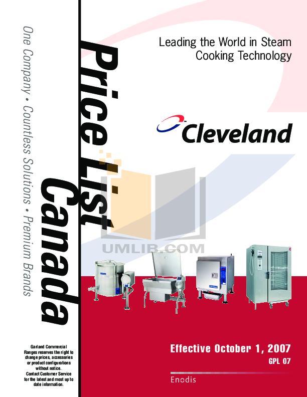 Download free pdf for Cleveland 600-SSM Modular Bases Other manual