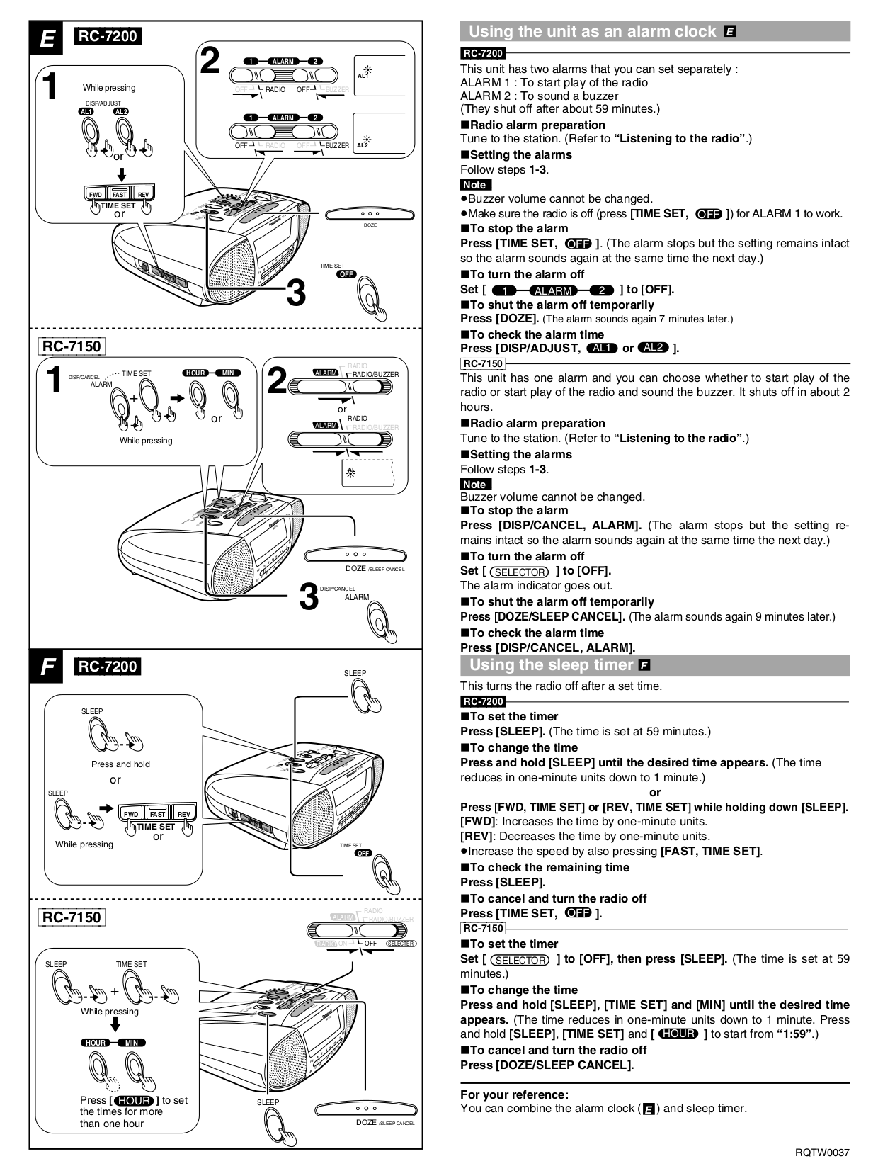 Panasonic rc q720 схема