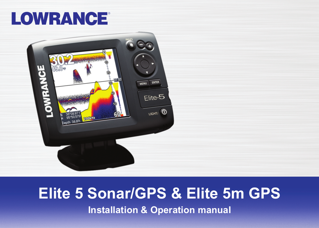 Download free pdf for Lowrance X25 Sonar Other manual