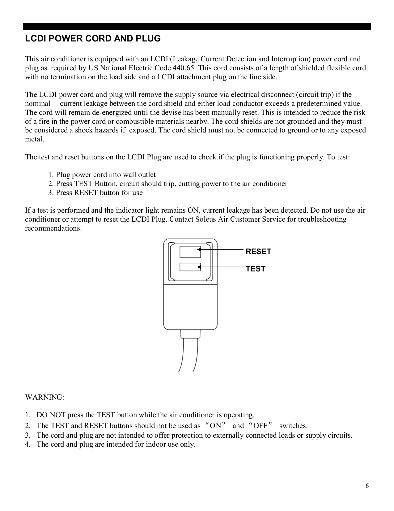 PDF manual for Soleus Air Conditioner PH310R03