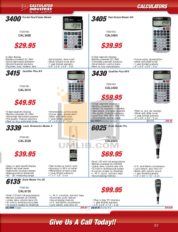 PDF manual for Casio Calculator DR270TM