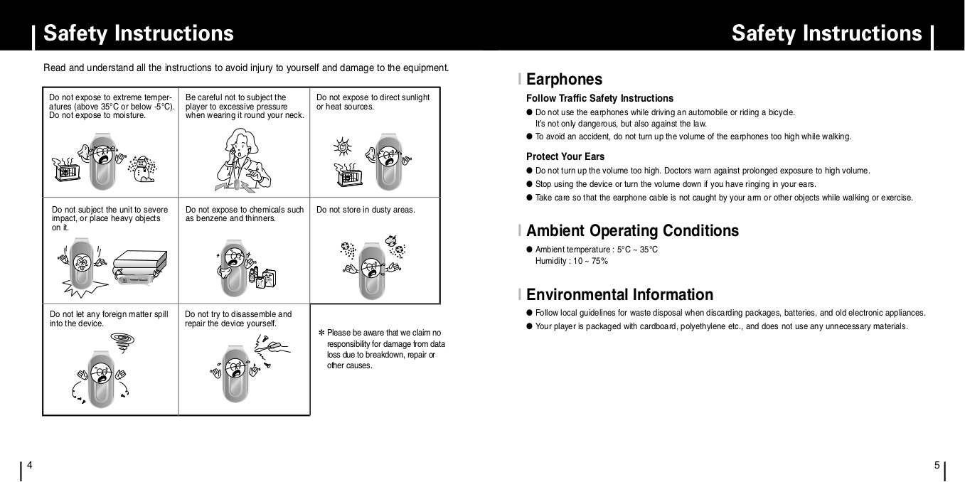 PDF manual for Samsung MP3 Player yePP YPF1