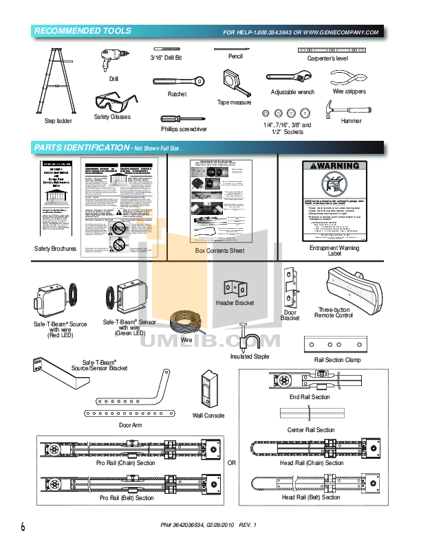 Genie Garage Door Opener Manual 1022 | Dandk Organizer