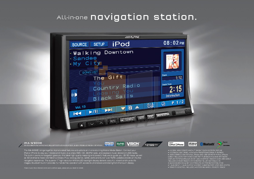 PDF manual for Alpine Car Amplifier PDX-F4