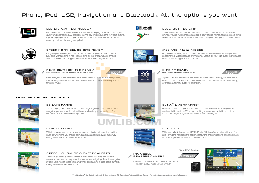 PDF manual for Alpine Car Amplifier PDX-F4