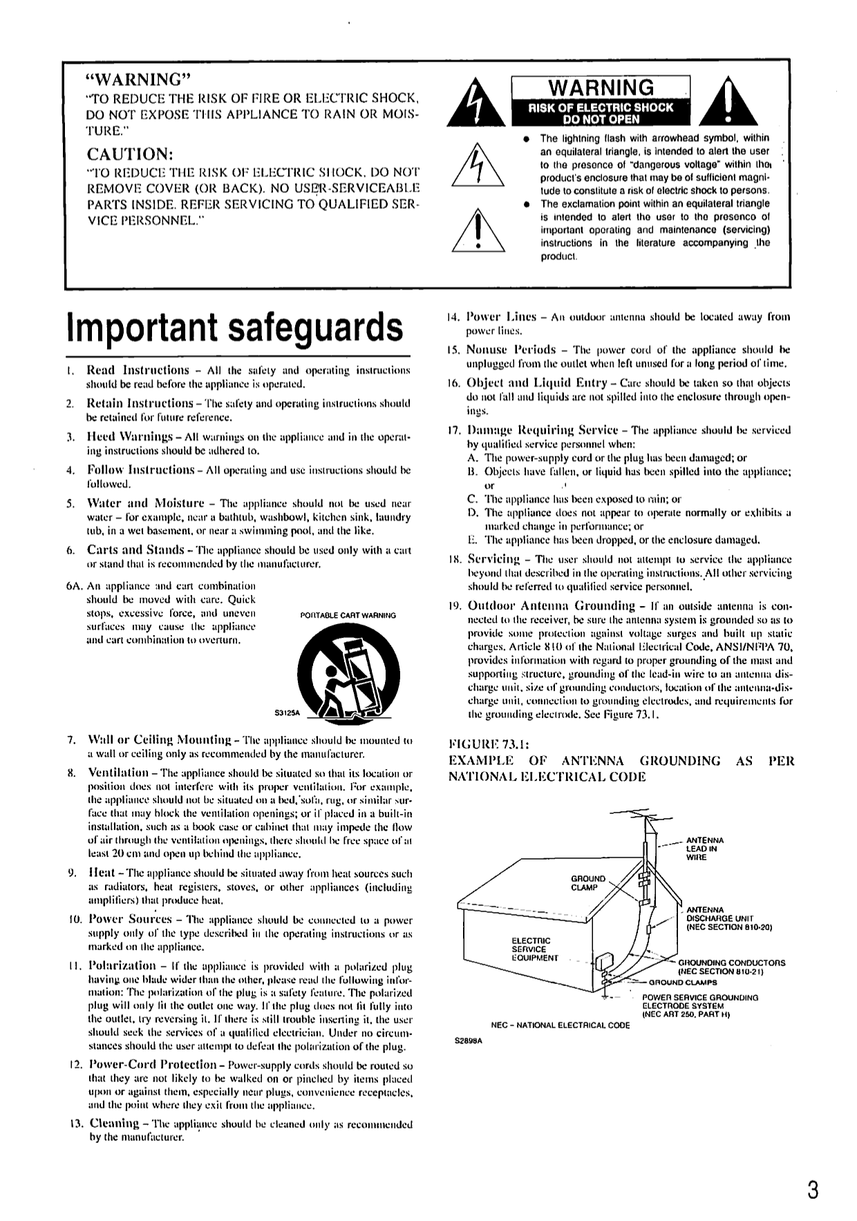 PDF manual for Onkyo Receiver TX-8211