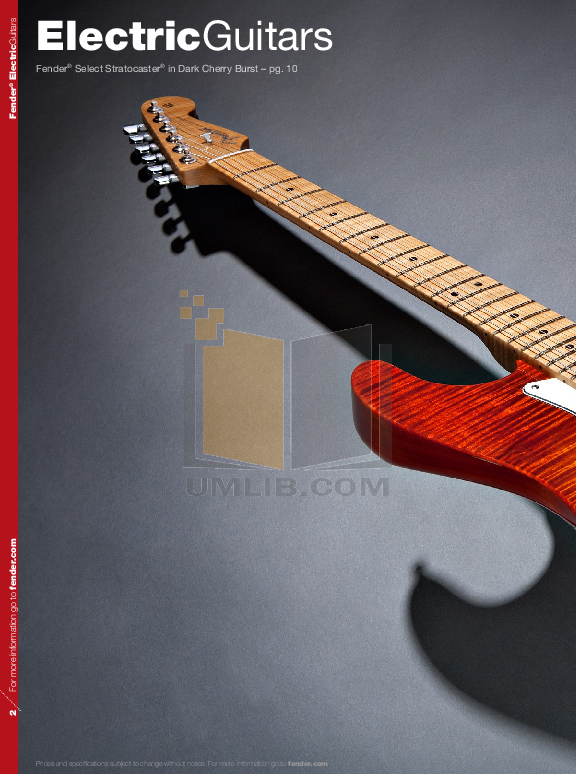 PDF manual for Fender Amp Frontman 212R