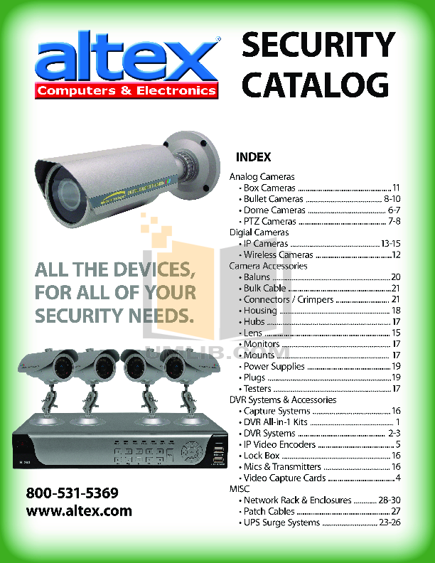 pdf for COP-USA Security Camera CM35IR manual
