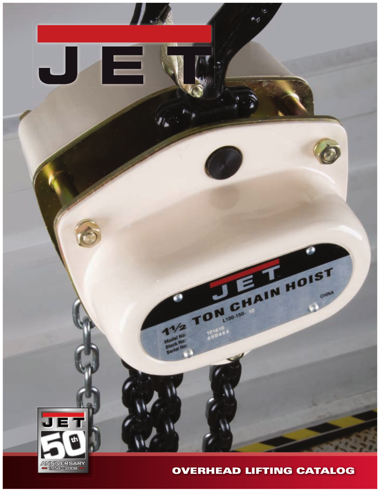 Download free pdf for Jet 1SS1C15 Electric Hoists Other manual