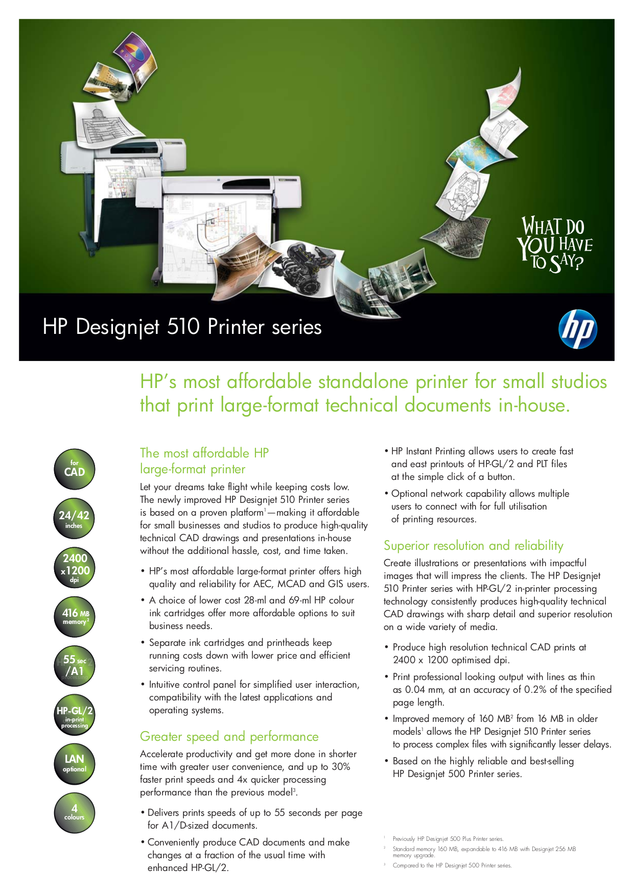 Download free pdf for HP Designjet 510 Printer manual