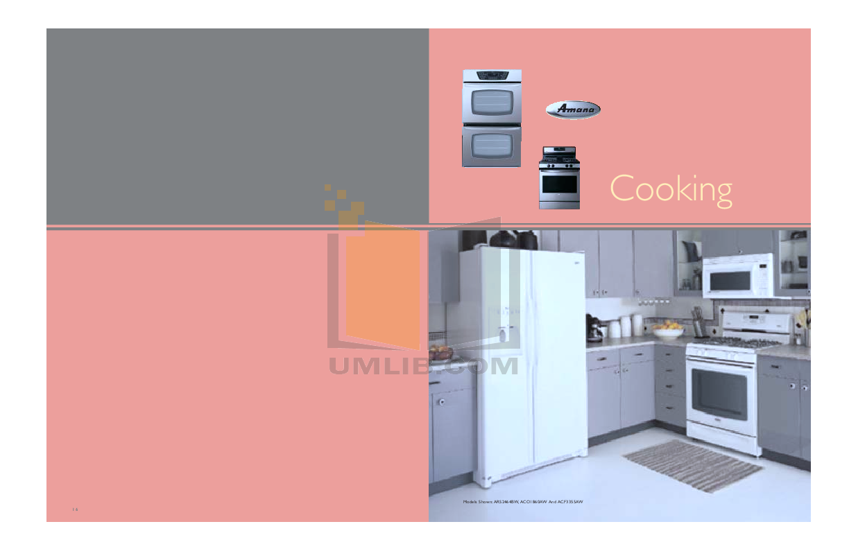 Download free pdf for Amana AEW4630DDS Oven manual