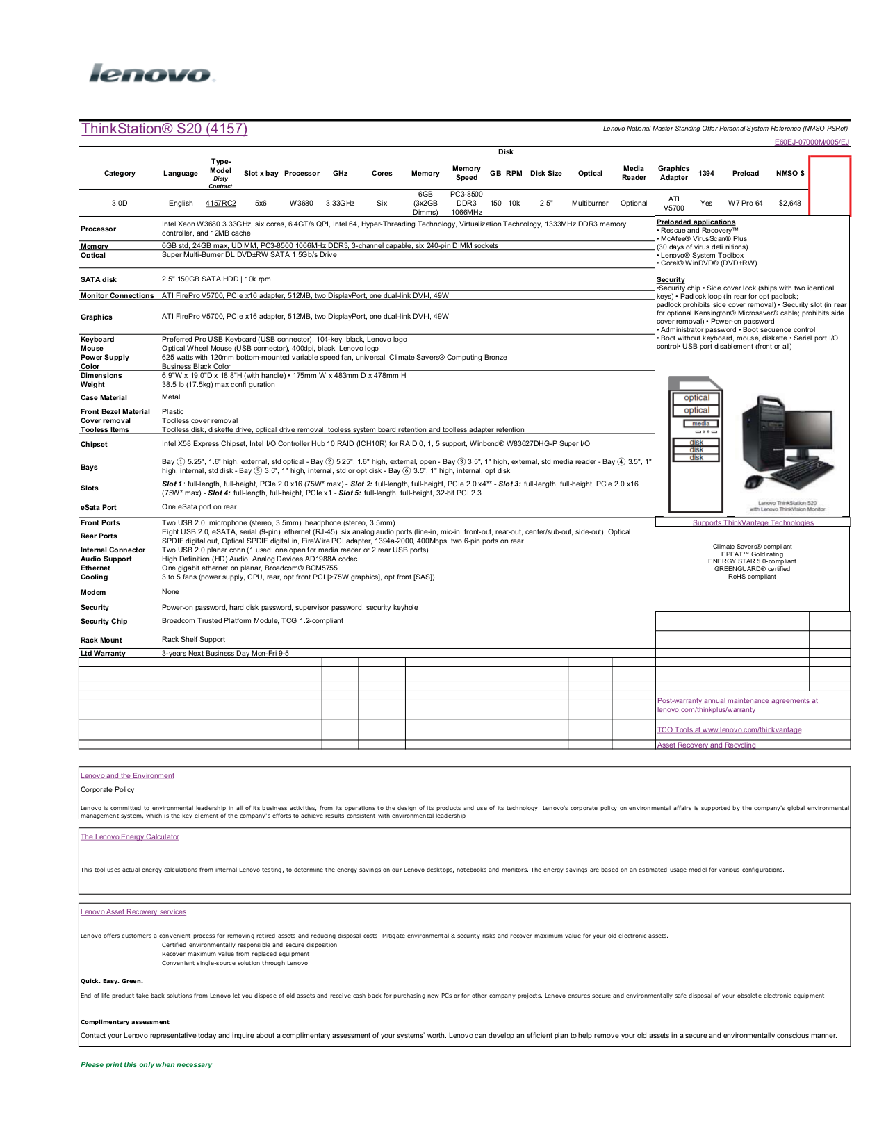 PDF manual for Lenovo Desktop ThinkCentre M58p 7220