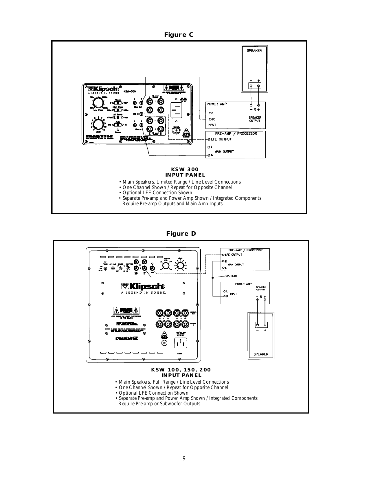 PDF manual for Klipsch Subwoofer SUB10