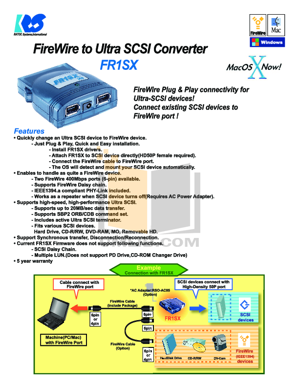 Download free pdf for Adaptec USBXchange Adapters Other manual