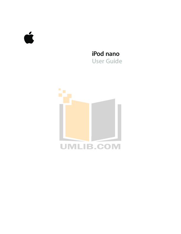 PDF manual for Apple MP3 Player iPod iPod Shuffle Third Gen 4GB