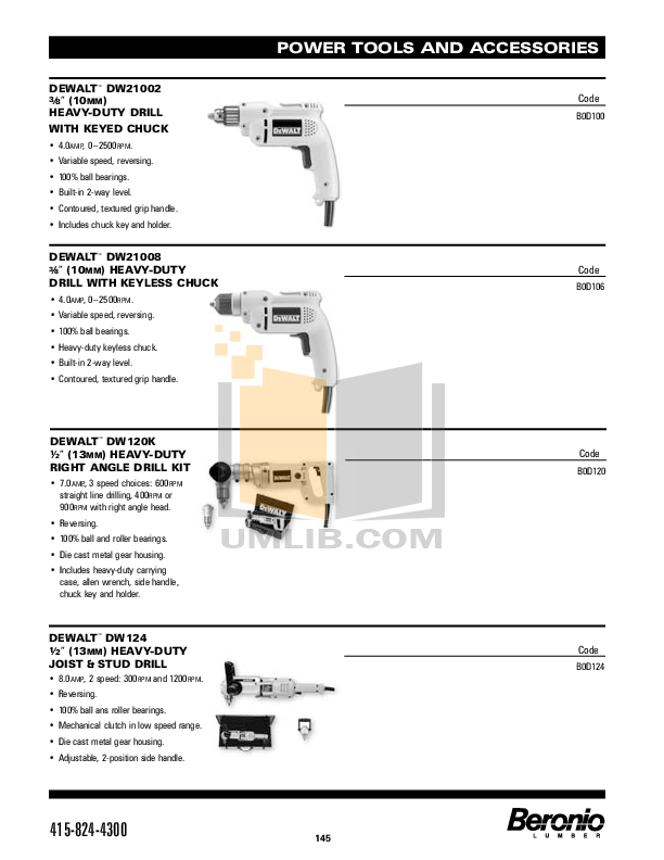 Download free pdf for Dewalt DW317 Speed Orbital Jig Saws Other manual