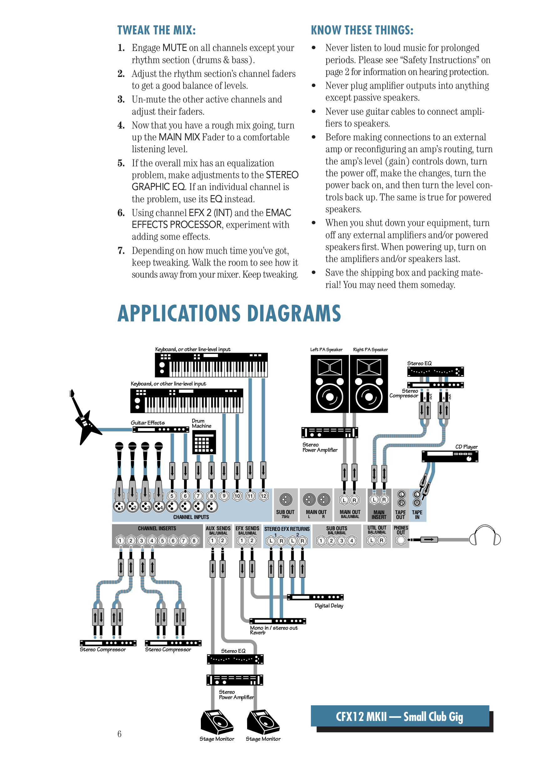 PDF manual for Mackie Other CFX mkII Series CFX 16 Line Mixer