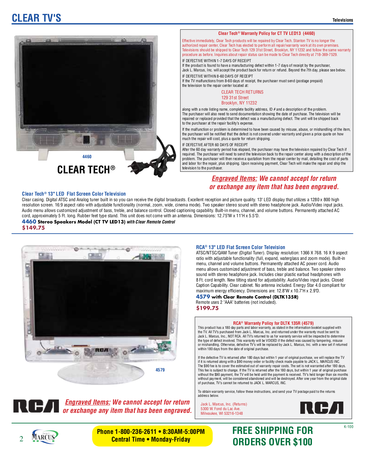 clear tech tv manual