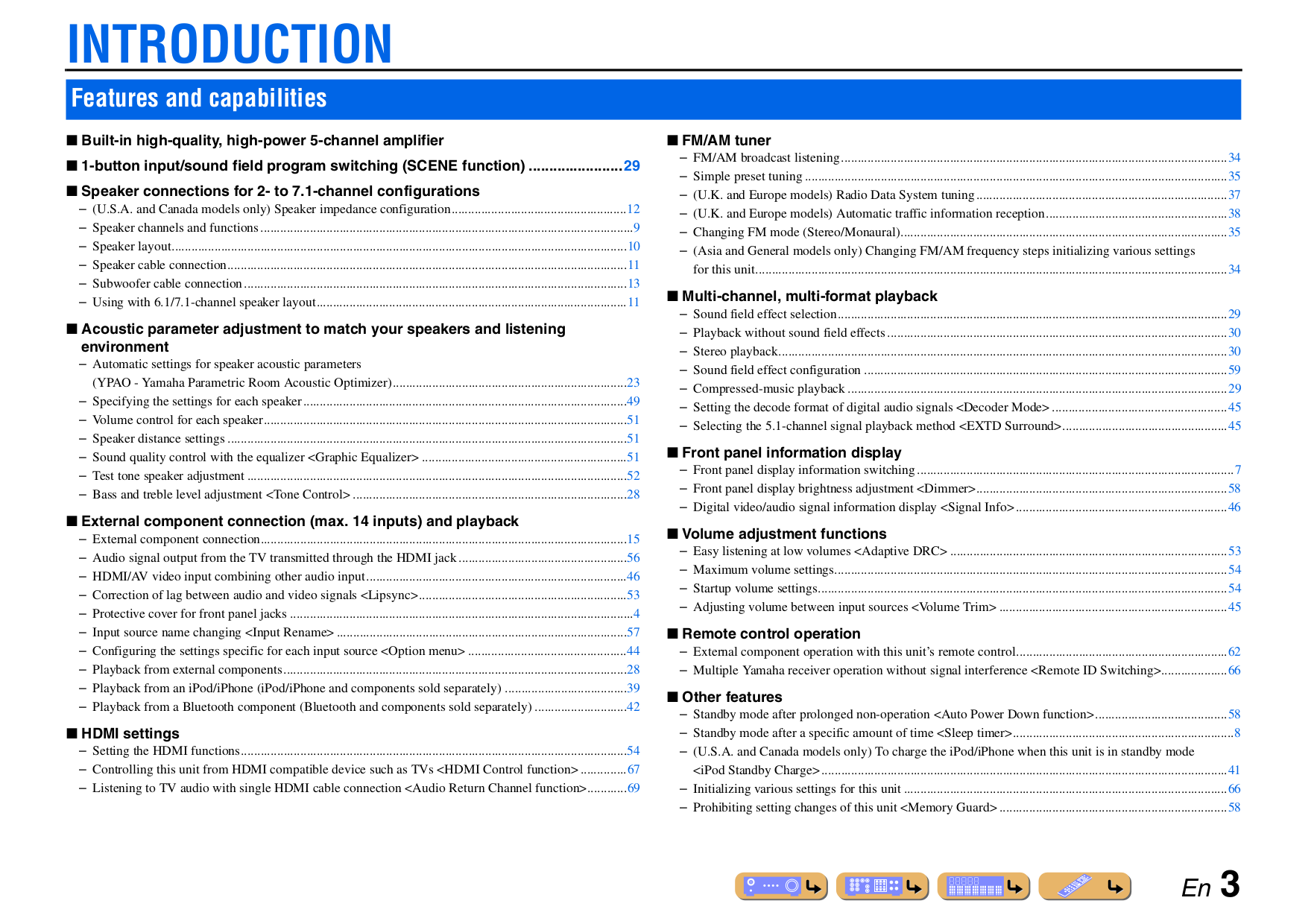 PDF manual for Yamaha Receiver RX-V467