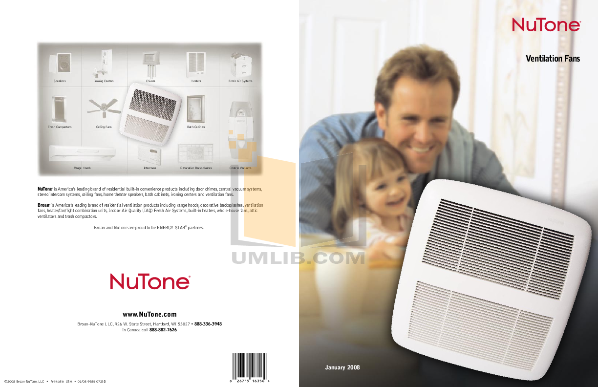 Download free pdf for BroanNuTone 161 Heater manual