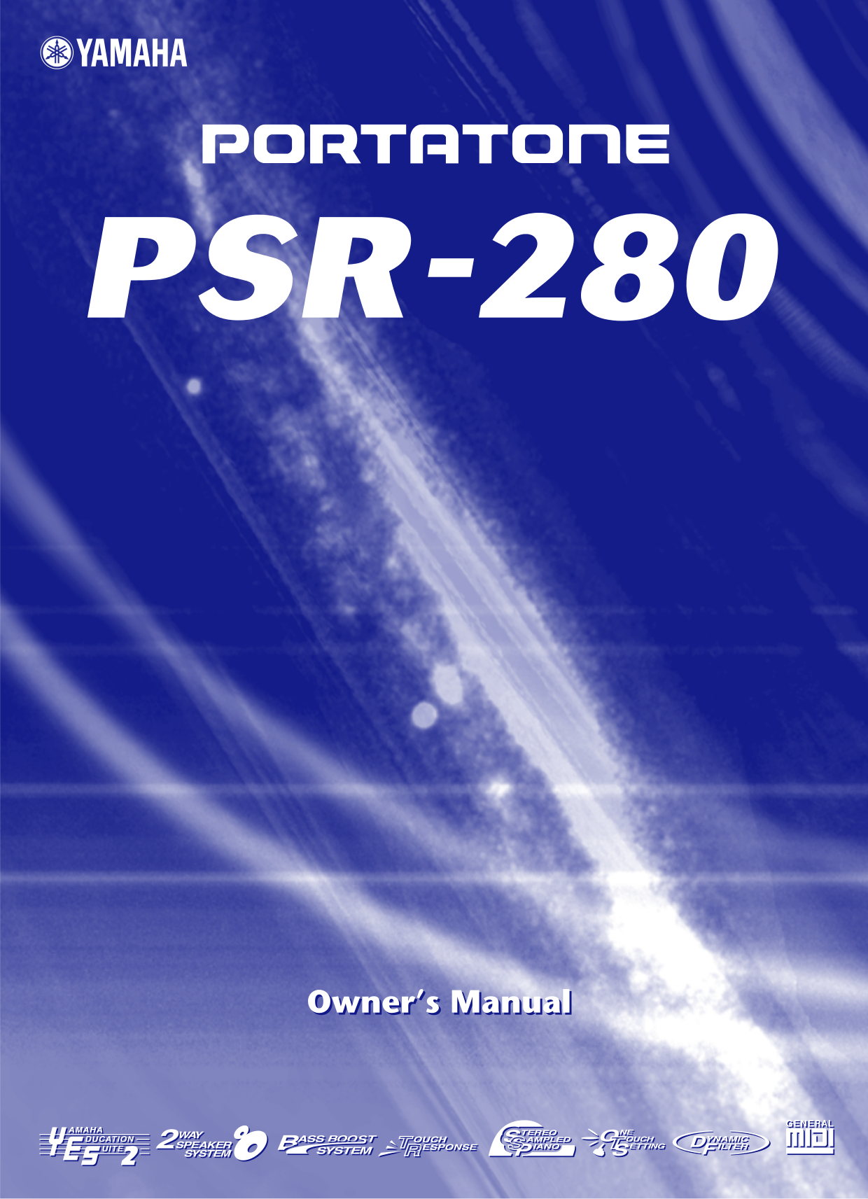 Download free pdf for Yamaha PSR-280 Music Keyboard manual