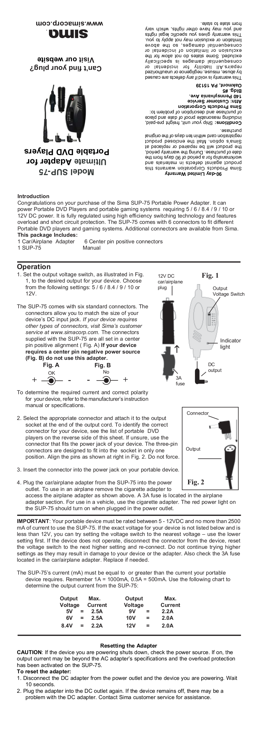 Download free pdf for Polaroid PDV-0700 Portable DVD Player manual