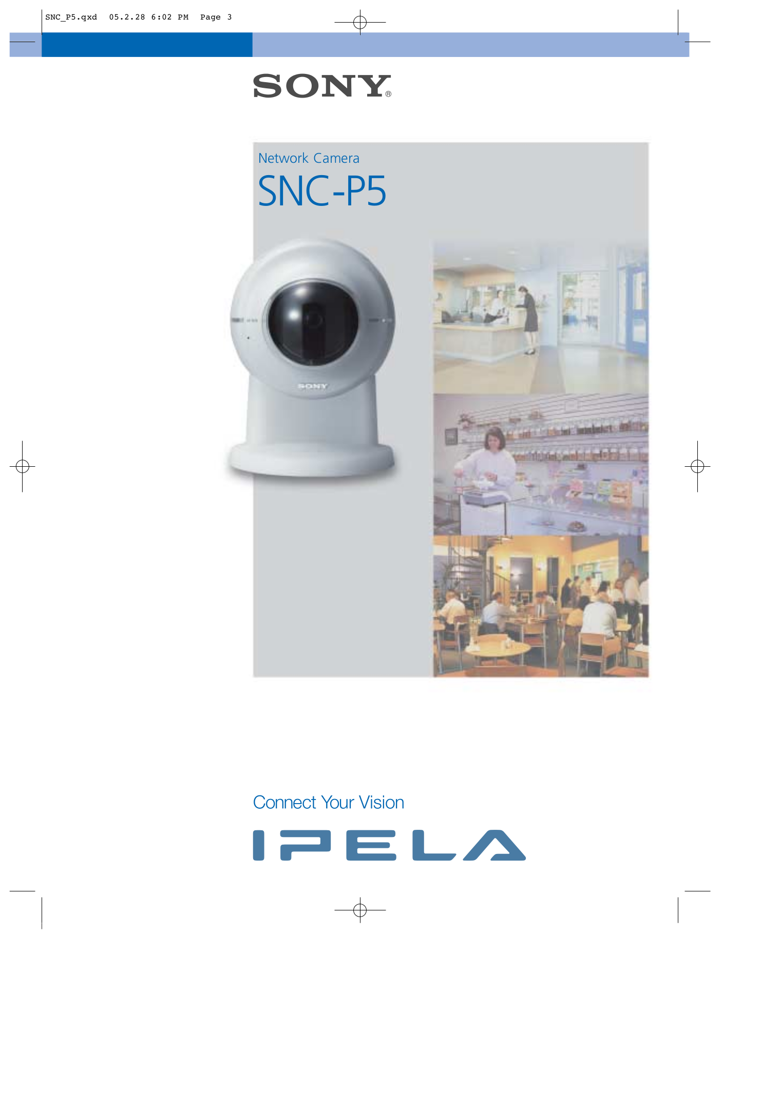 Download free pdf for Sony IPELA SNC-P5 Security Camera manual