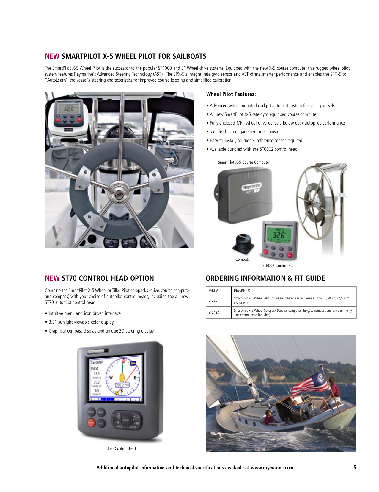 PDF manual for Raymarine Other ST6002 Autopilot Controller