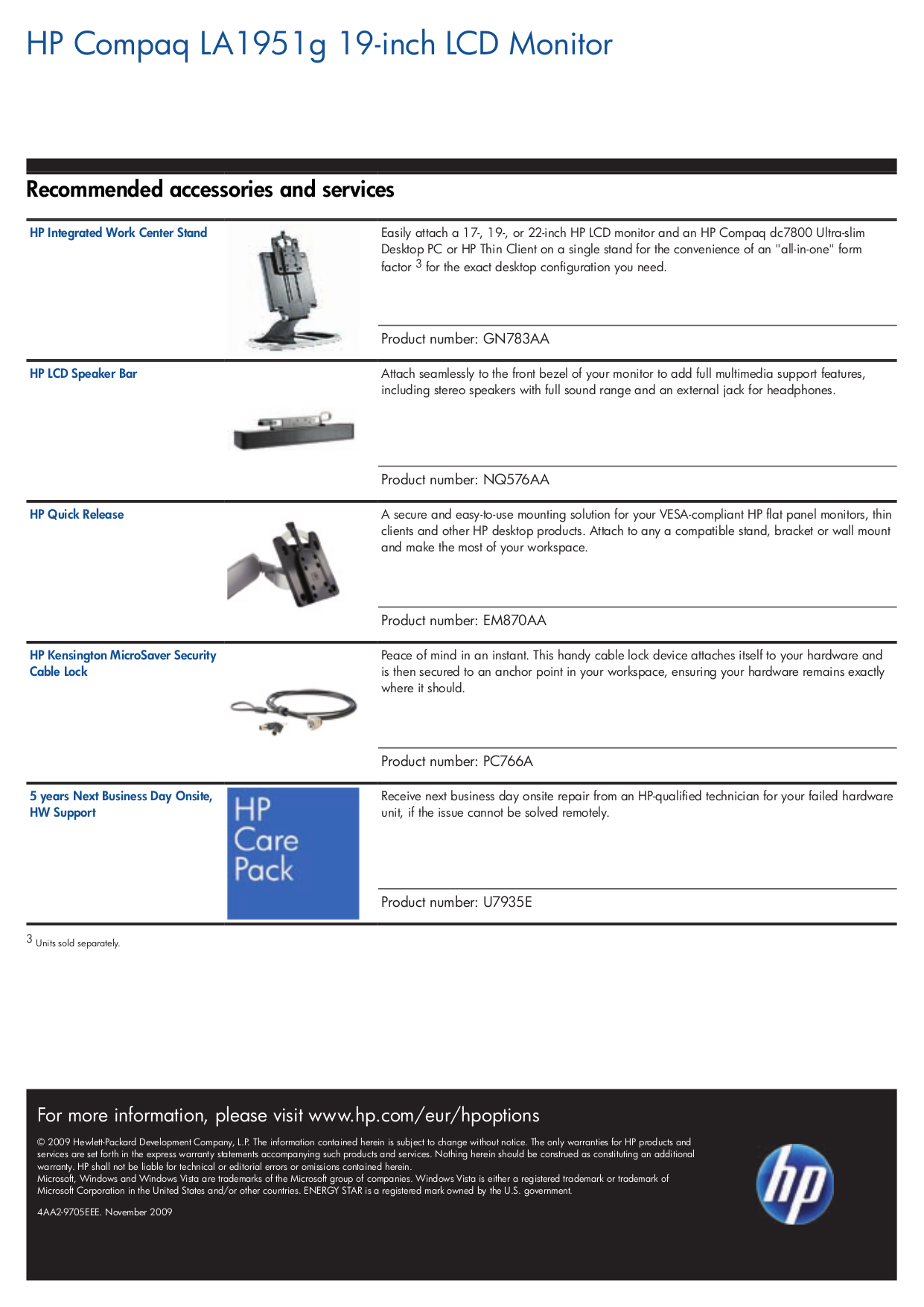 PDF manual for HP Monitor Compaq LA1951G