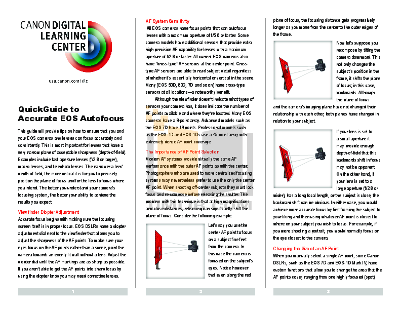 Download free pdf for Canon EOS D60 Digital Camera manual